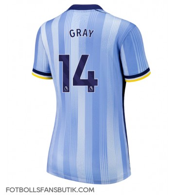 Tottenham Hotspur Archie Gray #14 Replika Bortatröja Damer 2024-25 Kortärmad